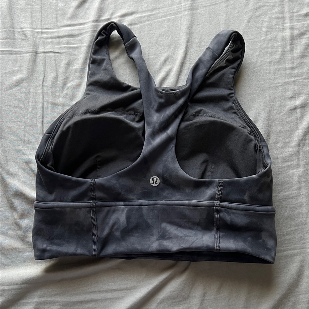 lululemon athletica Charcoal Sports Bra